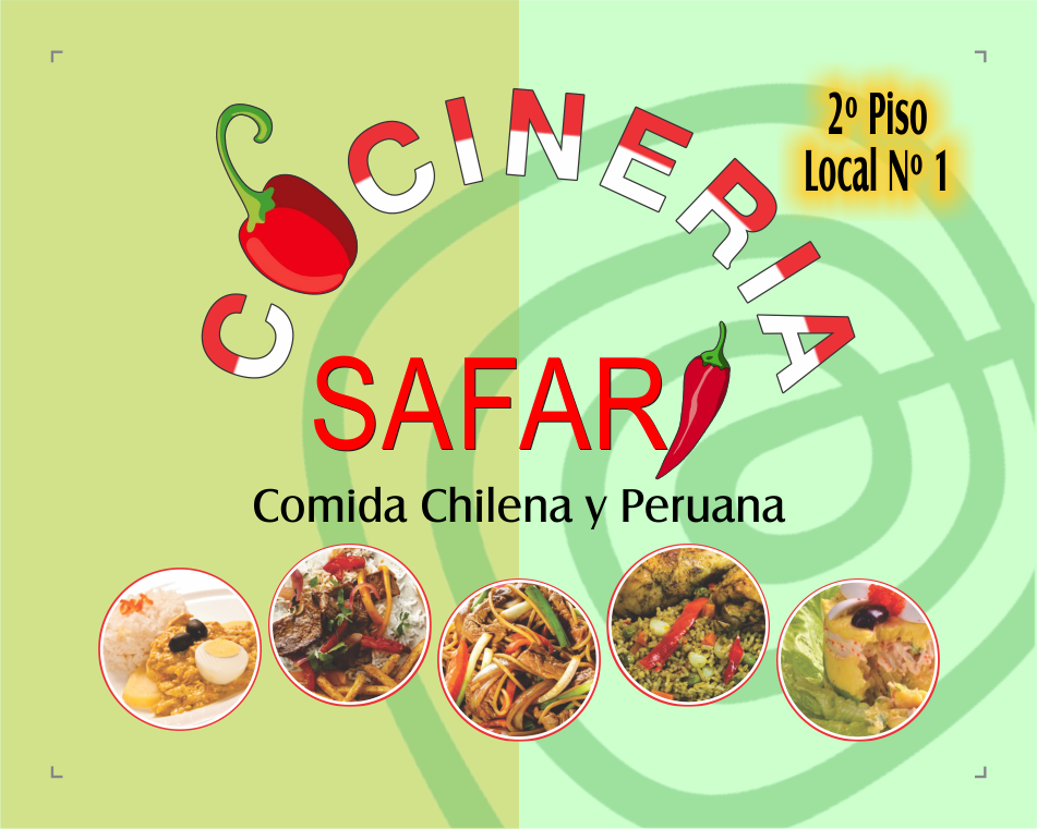 COCINERÍA SAFARI: Menú de Sabores Peruanos